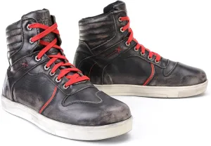 Milwaukee Leather Men's Motorcycle Reinforced Street Biker Casual Riding Shoes Leather Suede Canvas - 14