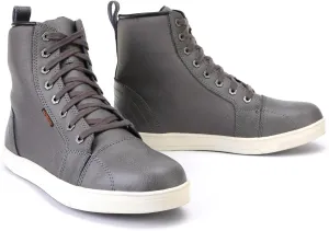 Milwaukee Leather Men's Motorcycle Reinforced Street Biker Casual Riding Shoes Leather Suede Canvas - 14