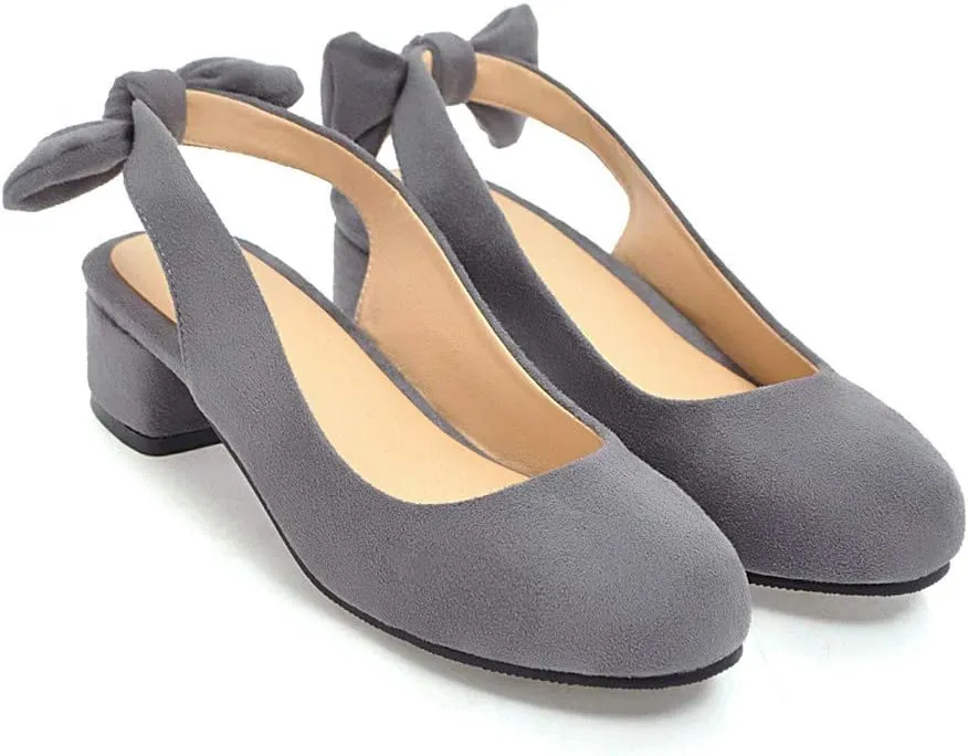 MRKEWUNEY Elegant Womens Chunky Heel Mary Jane Round Toe Ankle Strap