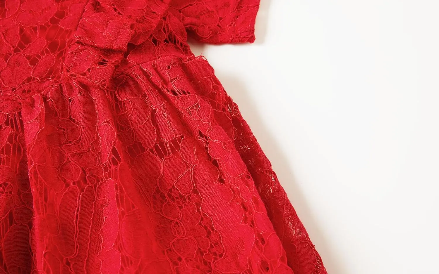 Mud Kingdom Girls Lace Dress Lightweight Party Elegant with Zipper
