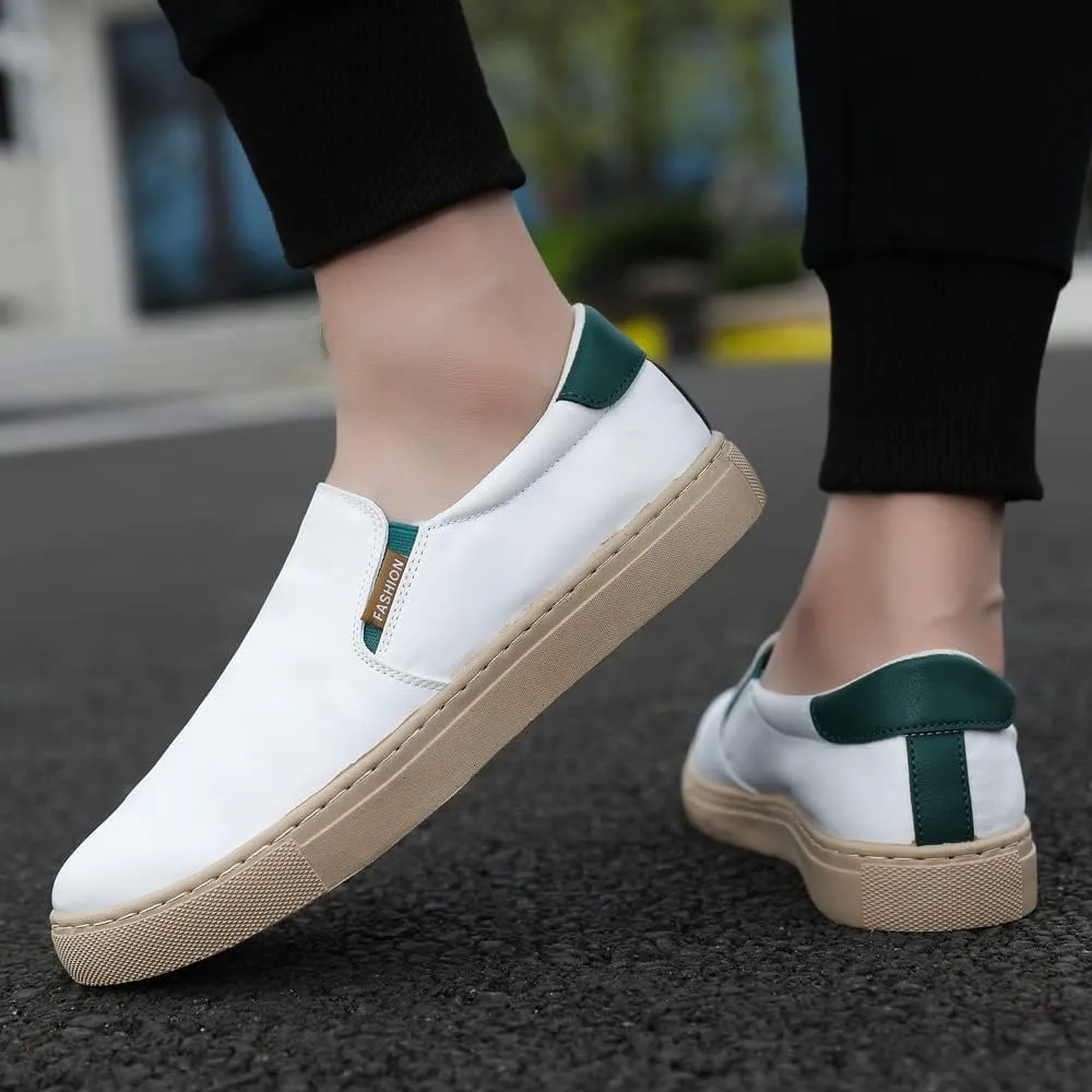 New Large Size Men's Shoes Ice Silk Canvas Shoes Slip-on Casual Shoes
