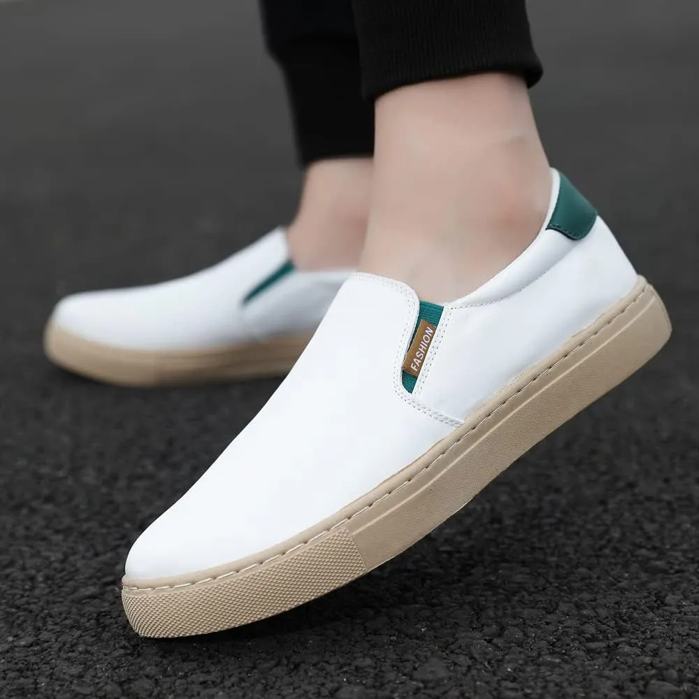 New Large Size Men's Shoes Ice Silk Canvas Shoes Slip-on Casual Shoes