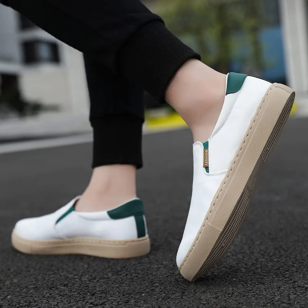 New Large Size Men's Shoes Ice Silk Canvas Shoes Slip-on Casual Shoes