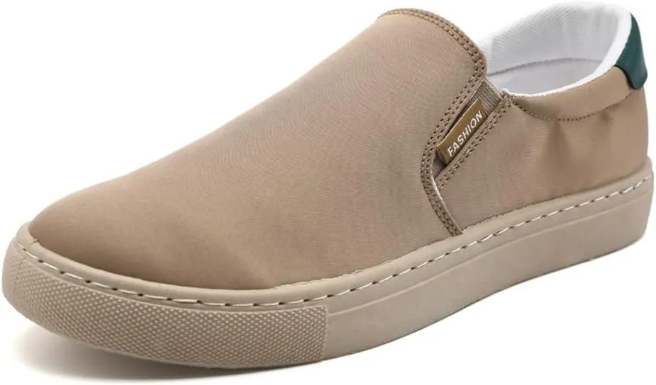 New Large Size Men's Shoes Ice Silk Canvas Shoes Slip-on Casual Shoes
