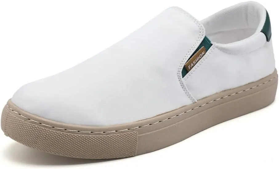 New Large Size Men's Shoes Ice Silk Canvas Shoes Slip-on Casual Shoes
