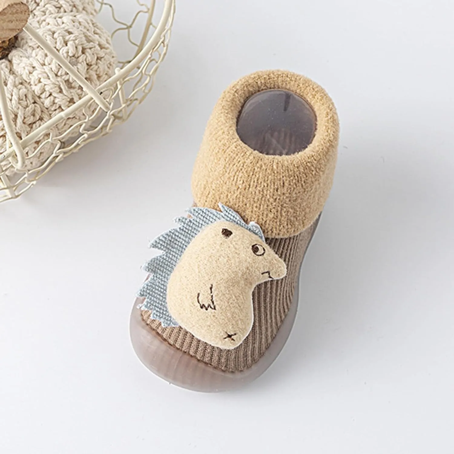 Newborn Baby Warm Winter Snow Boots Cute Anti-Slip Soft Sole Warm Indoor Outoor Shoes Infant First Walkers Warm Shoes