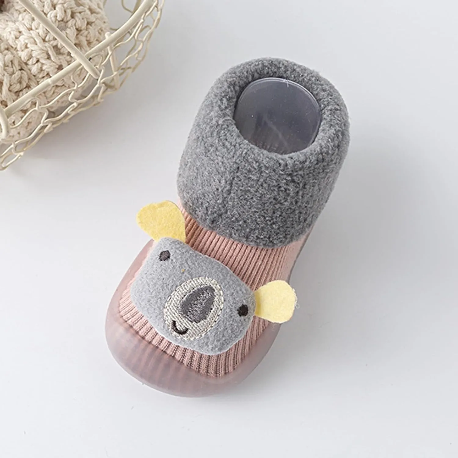 Newborn Baby Warm Winter Snow Boots Cute Anti-Slip Soft Sole Warm Indoor Outoor Shoes Infant First Walkers Warm Shoes