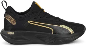 PUMA Womens Pwr Xx Nitro Deco Glam Training Sneakers Shoes - Black - Size 8 M