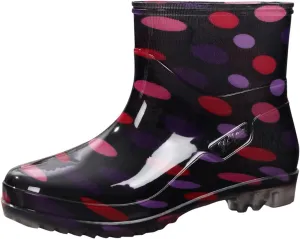 Rain Boots Women Wide Feet Mens Grounded Footwear Small Heel Booties Non Slip Work Barefoot Shoes Women's Mid Calf Rain Boots Waterproof Fashion Womens Chelsea Boots