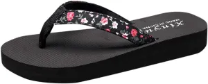 Rhinestone Flip Flops For Women Comfortable Wedge Sandals Summer Platform Sandals Bling Butterfly Beach Sandals