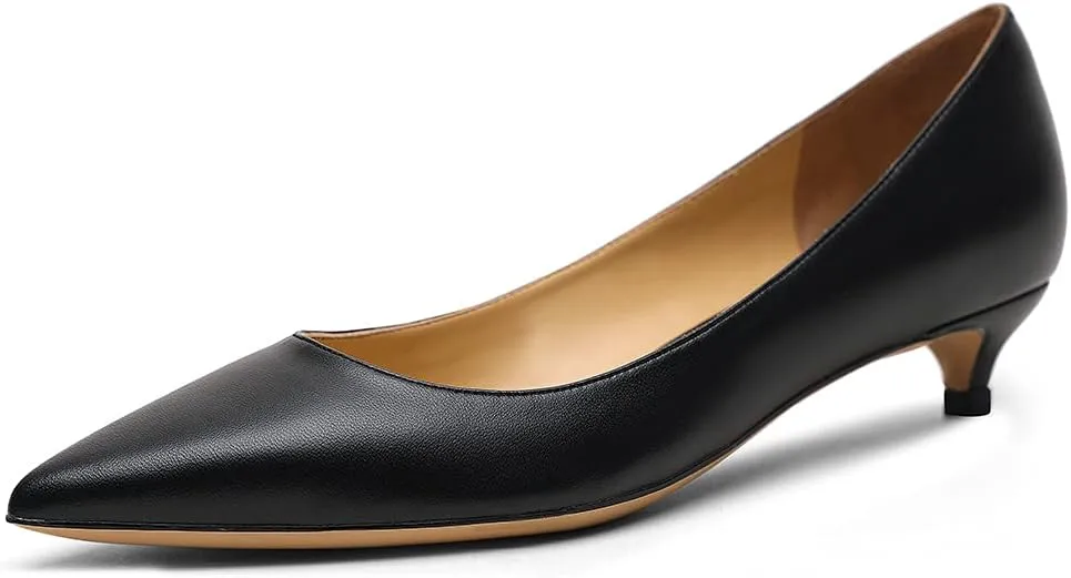 Roimaash 3CM Heel Elegant Women Pumps Kitten Heels