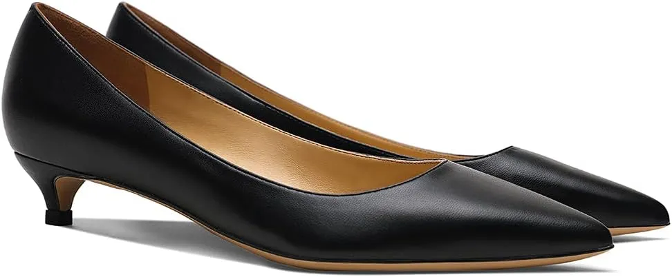 Roimaash 3CM Heel Elegant Women Pumps Kitten Heels