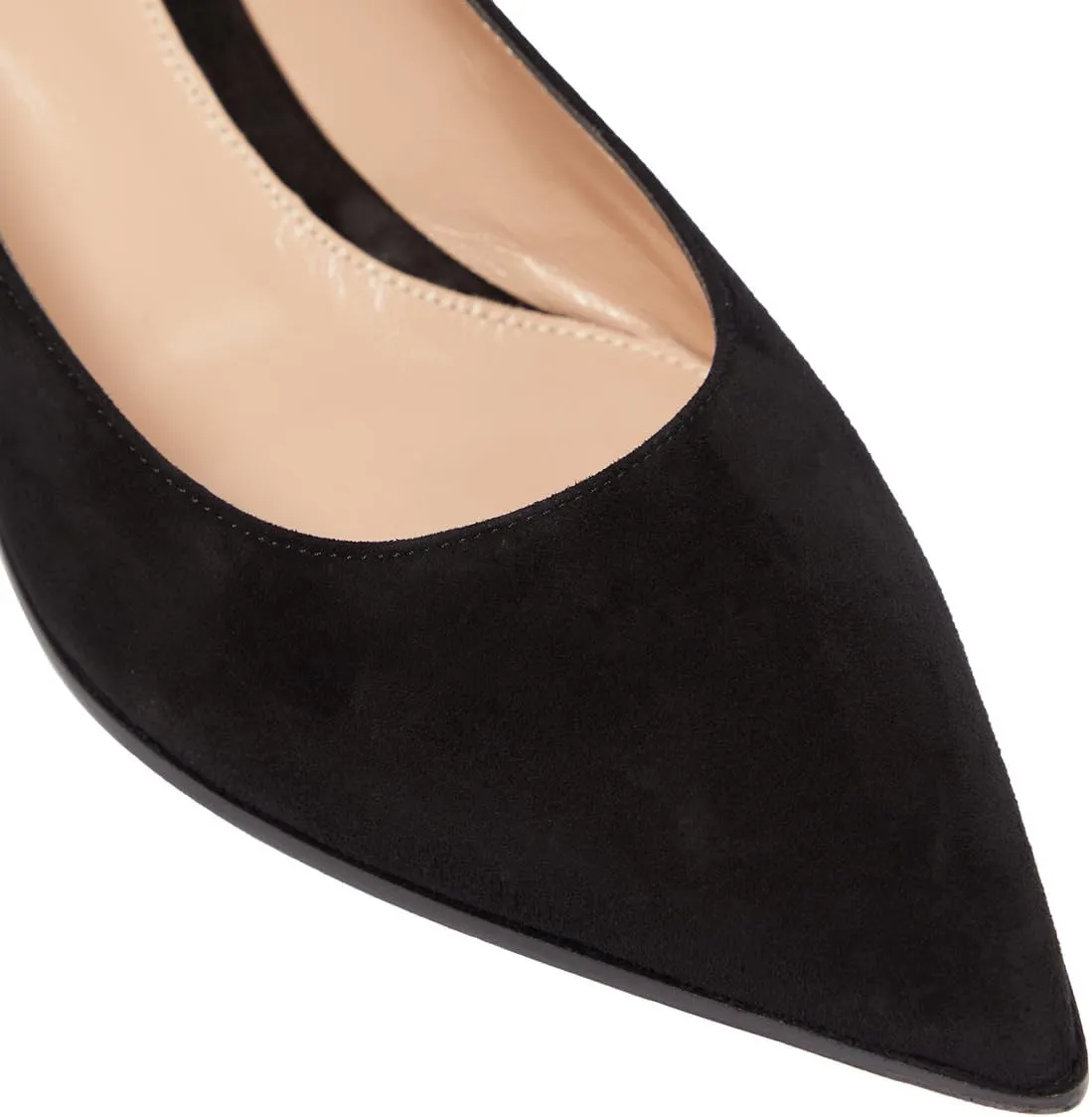 SHODENSE Women Classic Chunky Block Heel Suede Pumps Shoes Pointed Closed Toe Dress Sandals Slip On 2" Low Thick Heels Work Shoes Office Ladies Formal Comfort Wedding Party Basic Pumps 4-11 M US