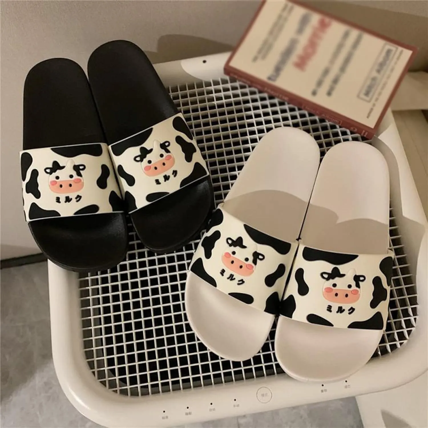 Shower Sandals Non Slip Quick Drying Shower Slides Non Slip Quick Drying Cloud Slides for Women with Arch Support