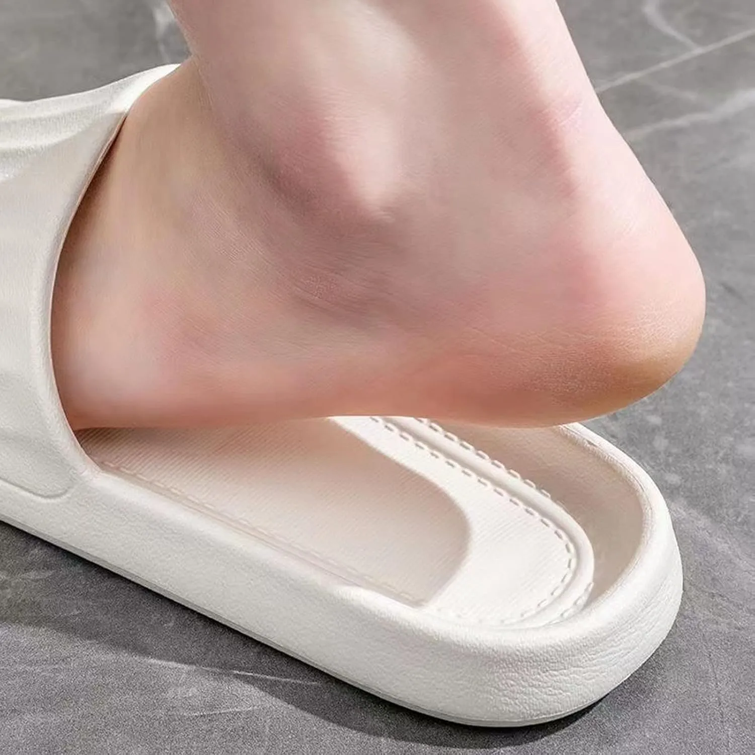 Shower Shoes Travel Slippers for Women Foldable Non Slip Quick Drying Bathroom Slippers for Women Men