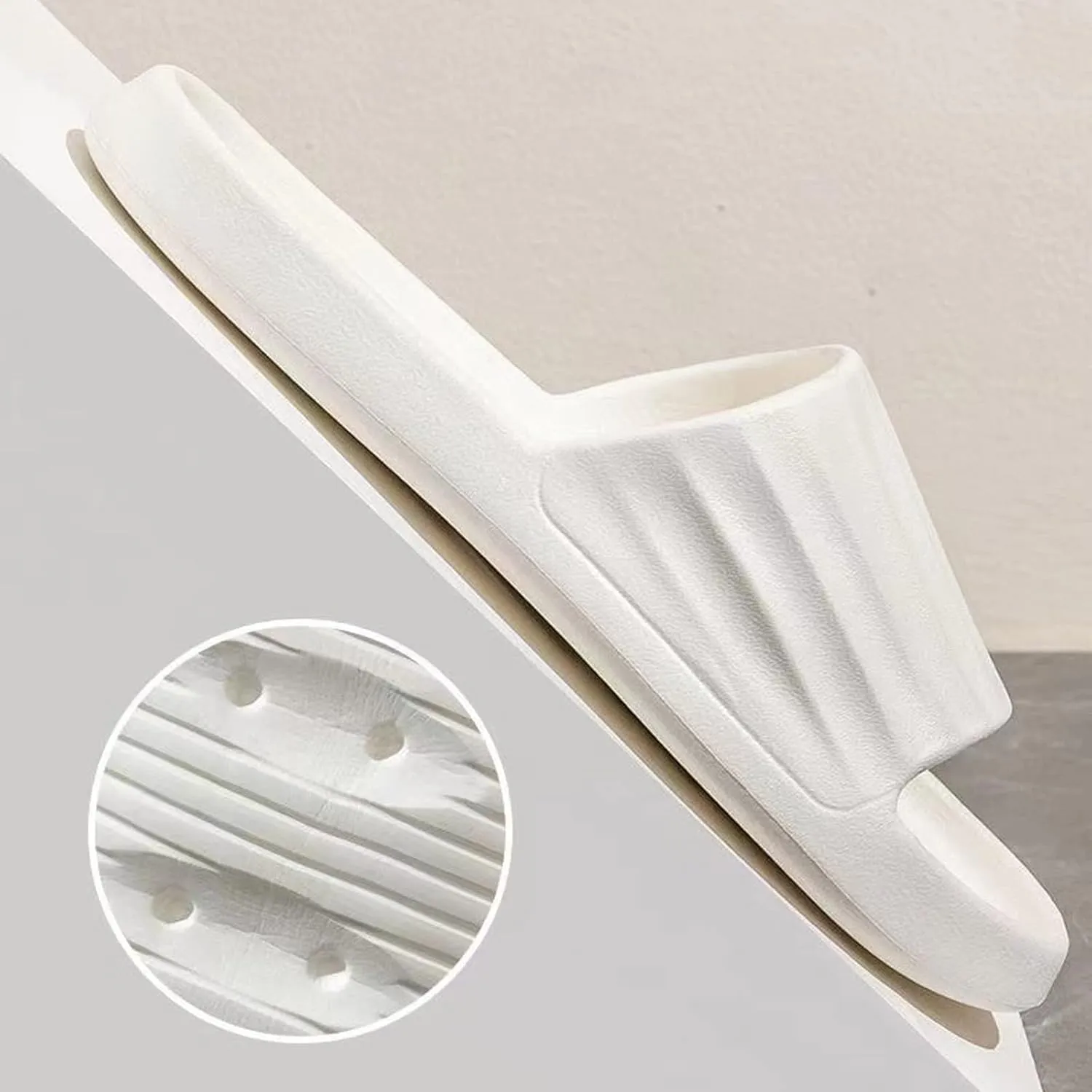 Shower Shoes Travel Slippers for Women Foldable Non Slip Quick Drying Bathroom Slippers for Women Men