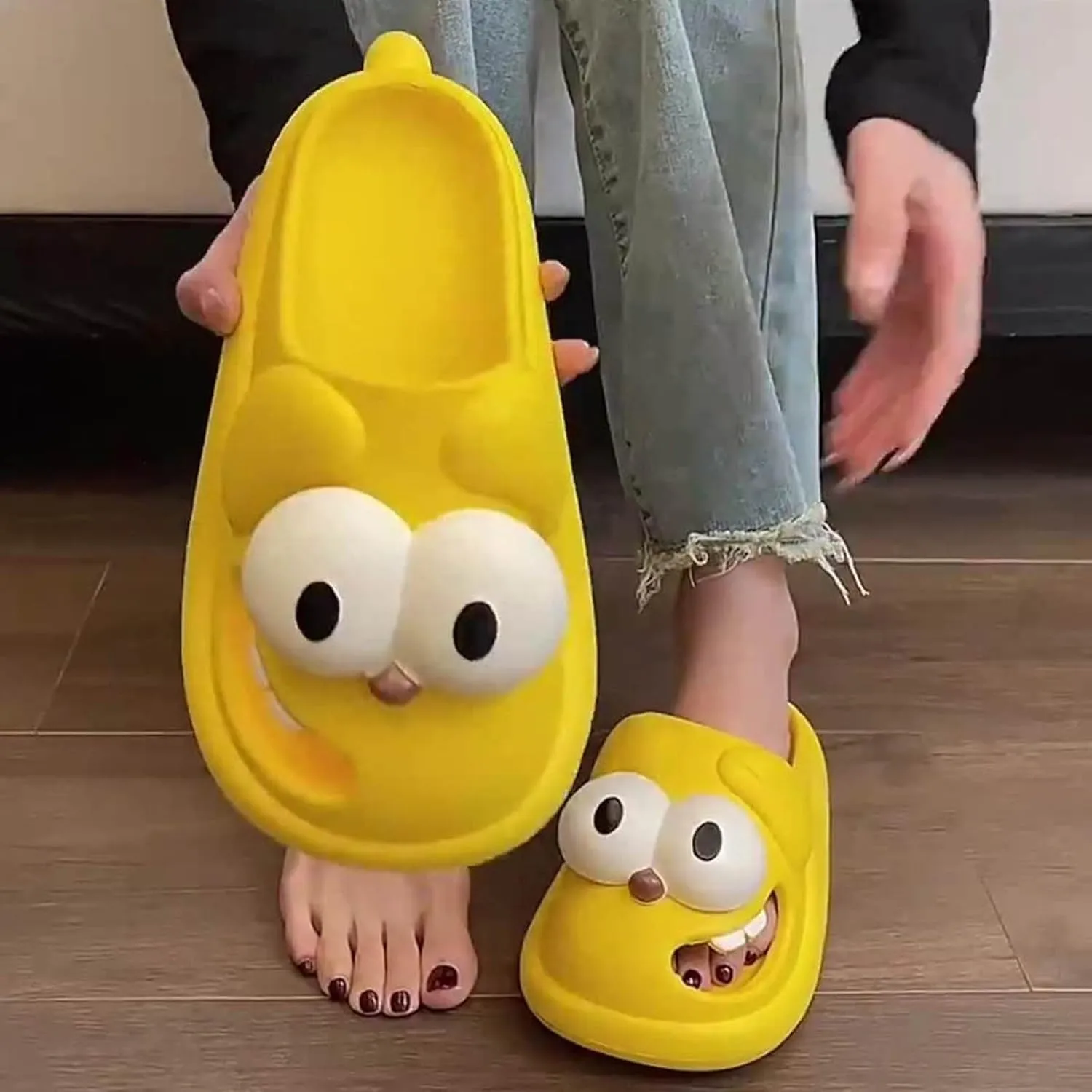 Shower Shoes Womens Cloud Slides Mens Pillow Slippers Bathroom Slipper Shower Slides Non Slip Room Spa Living
