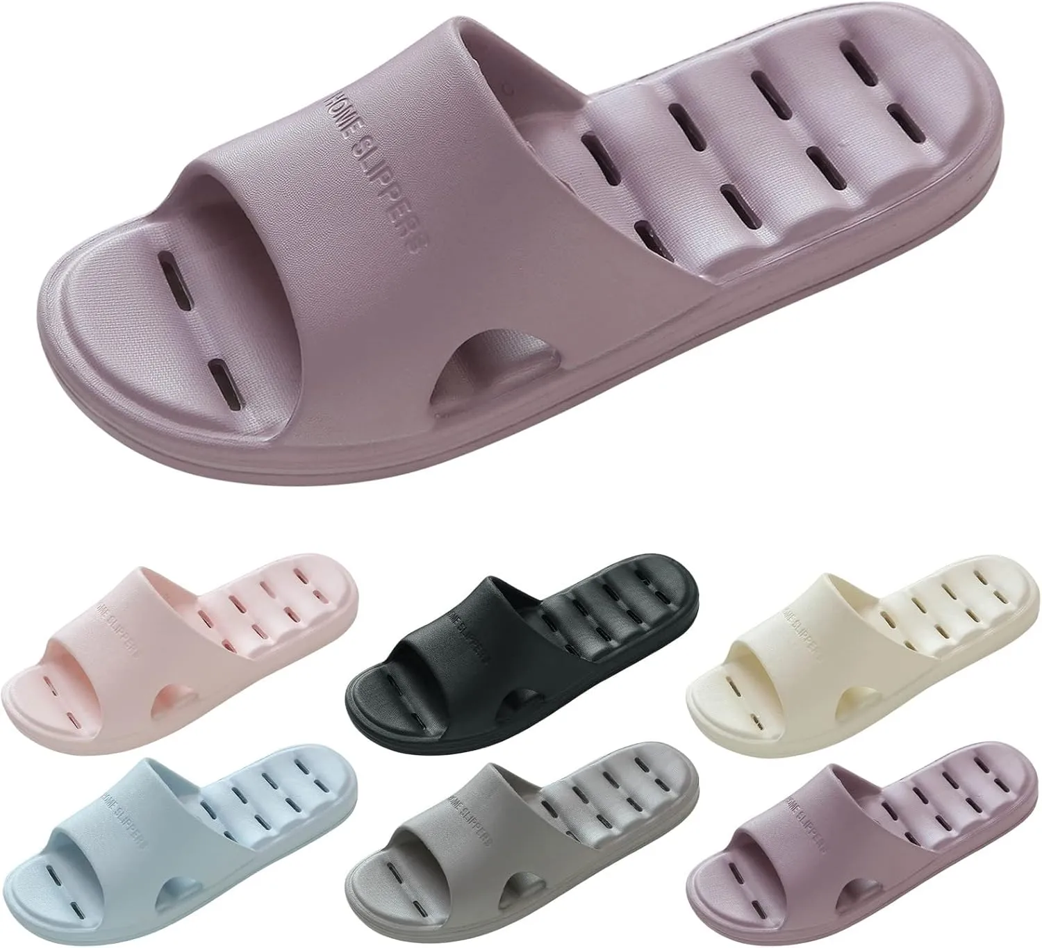 Shower Slippers Travel Slippers for Women Foldable Shower Shoes Quick Drying Sandals Indoor and Outdoor