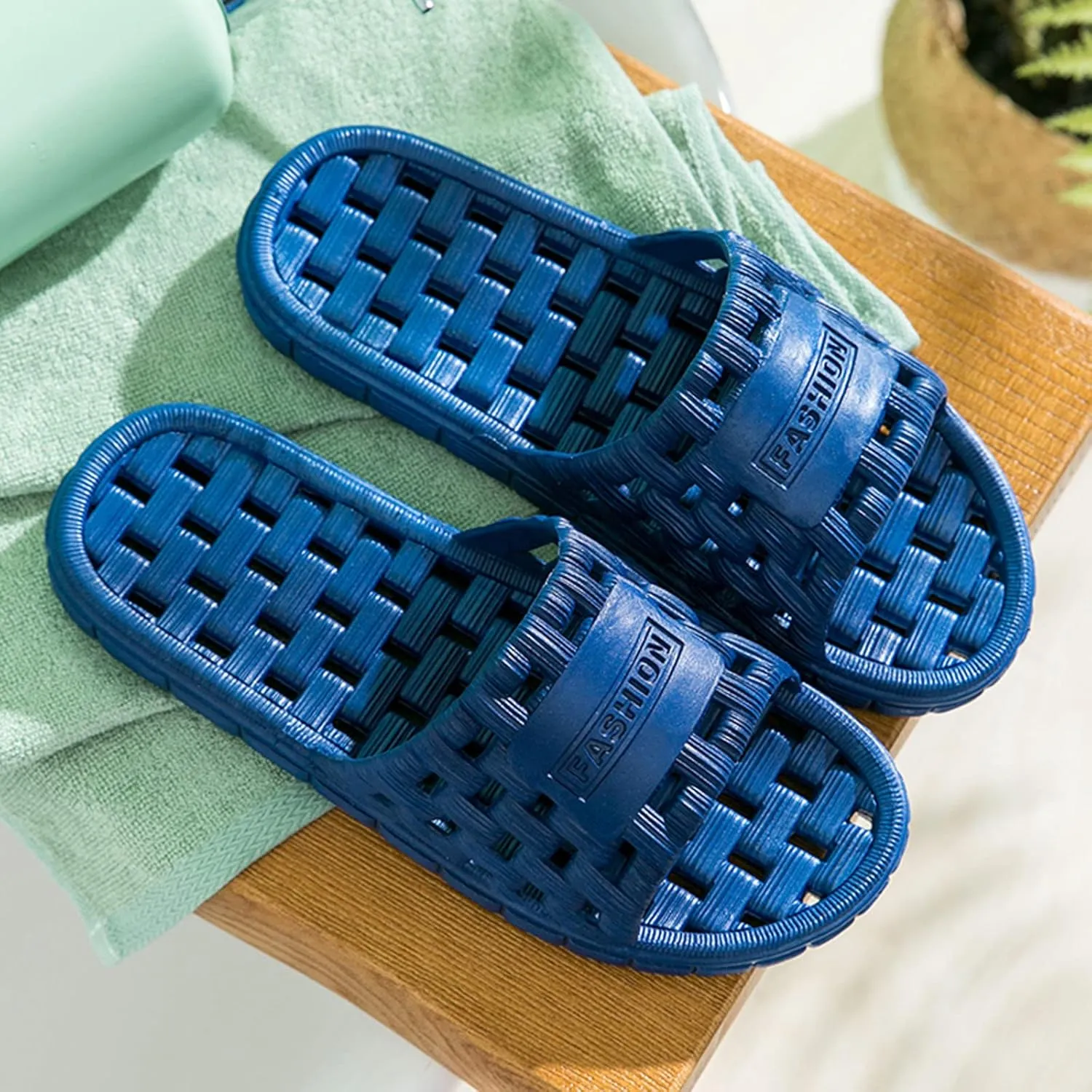 Slides for Men Slides for Women Mens Shower Shoes Women Lightweight Indoor Indoor Outdoor Slippers