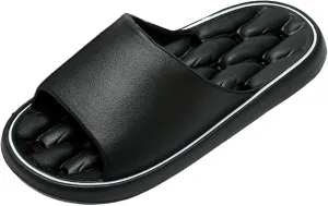 Slippers Same Couple Bathroom for Men and Women Leaking Water Soft Bottom Comfortable Glitter for Women