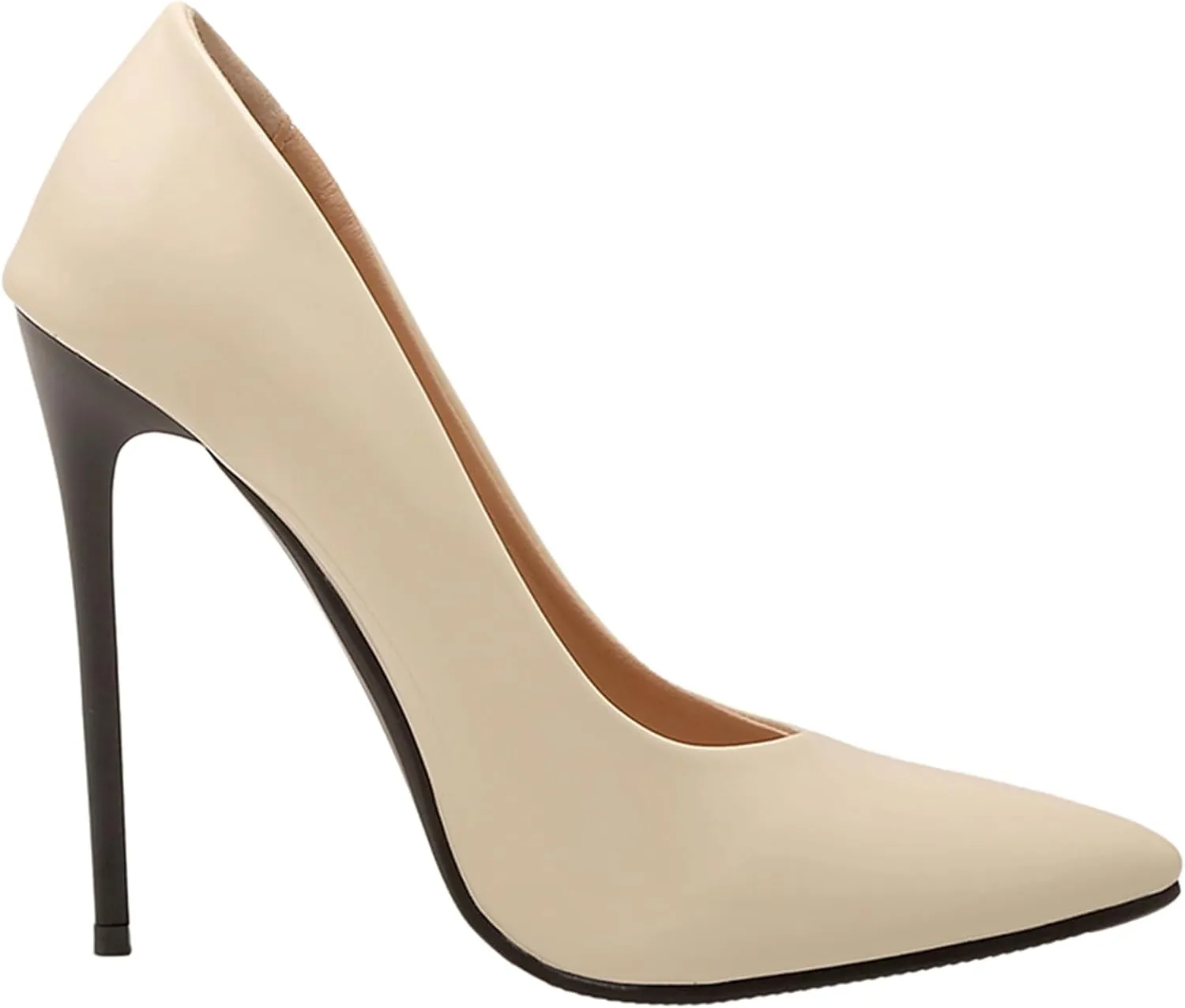 Stiletto Heels Womens Pointed Toe Patent Elegant Pumps