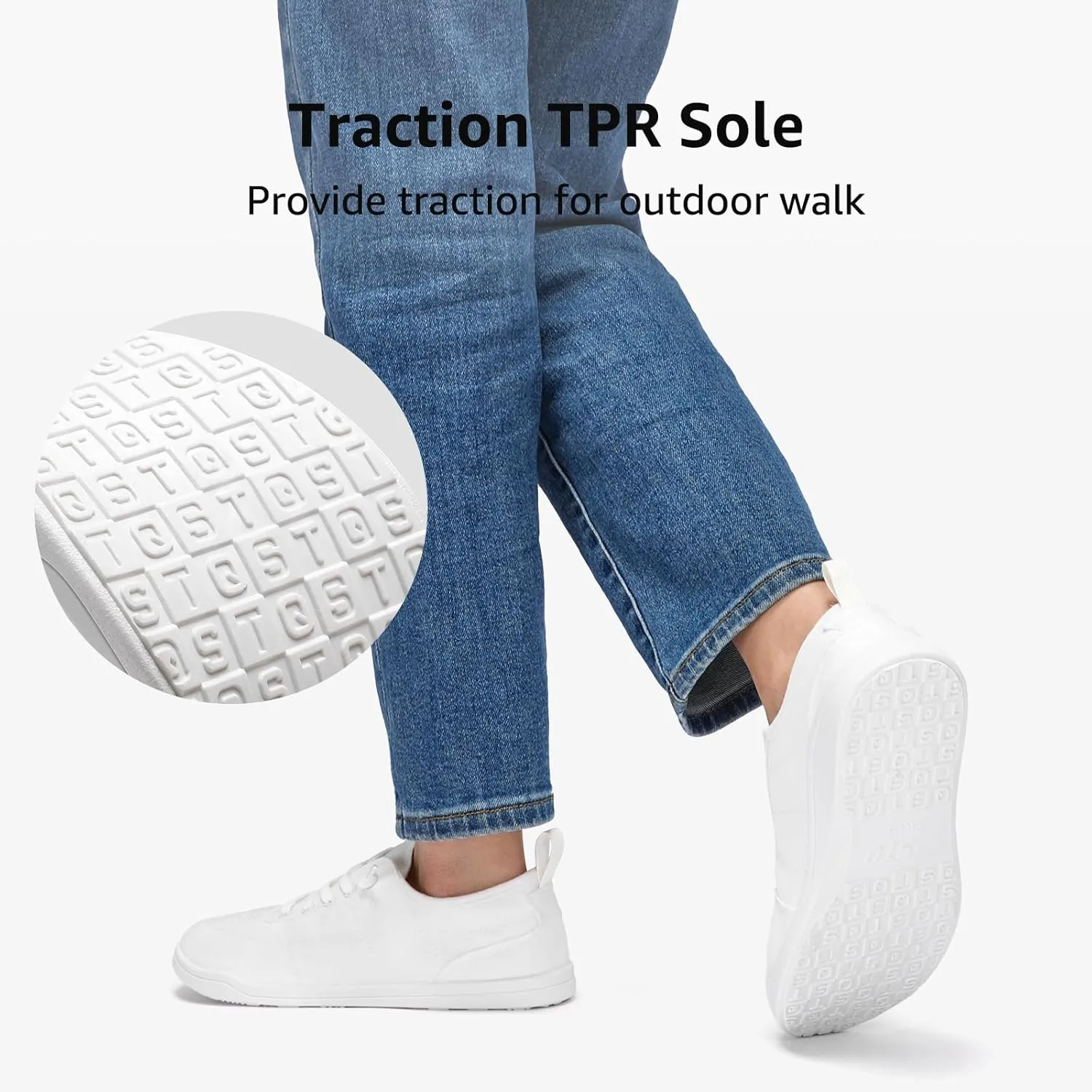 STQ Womens Slip On Shoes Orthopedic Walking Sneakers Casual Low Top Tennis Comfortable Classic
