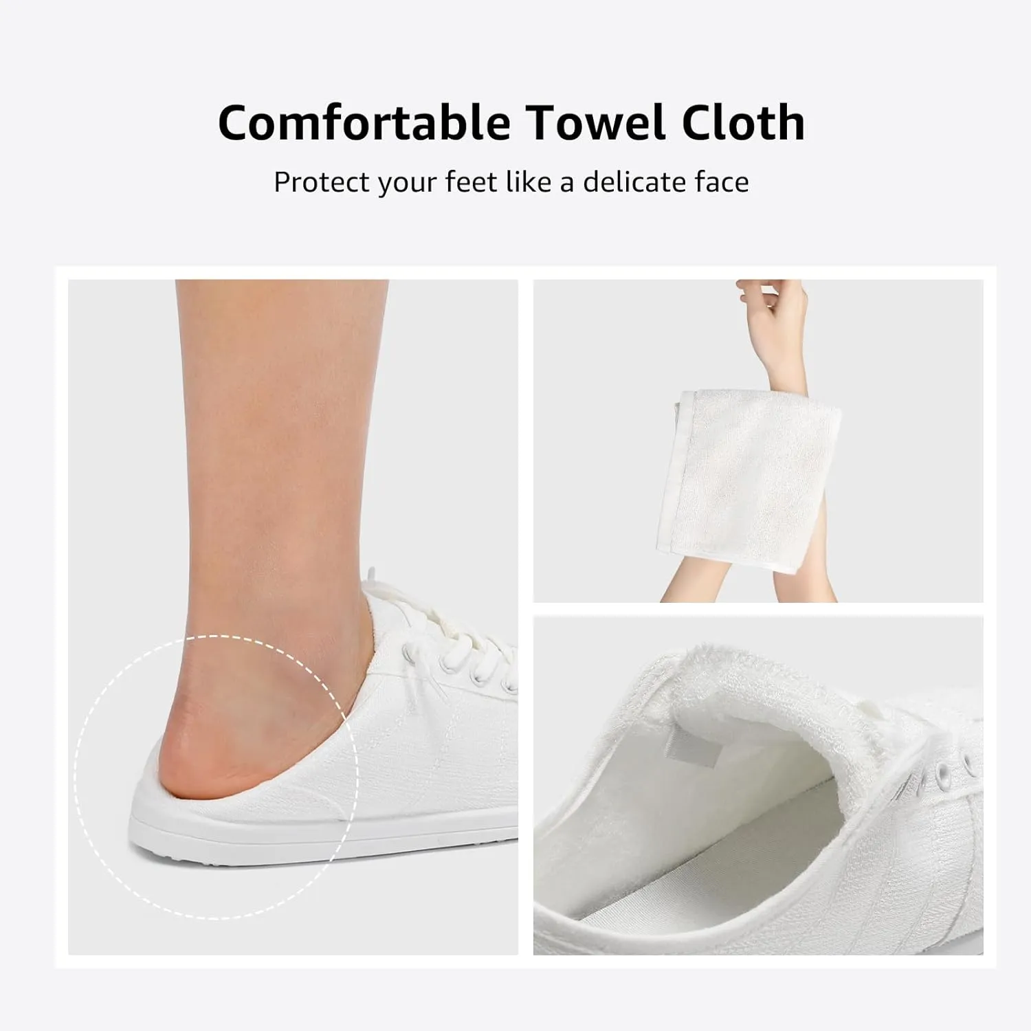 STQ Womens Slip On Shoes Orthopedic Walking Sneakers Casual Low Top Tennis Comfortable Classic