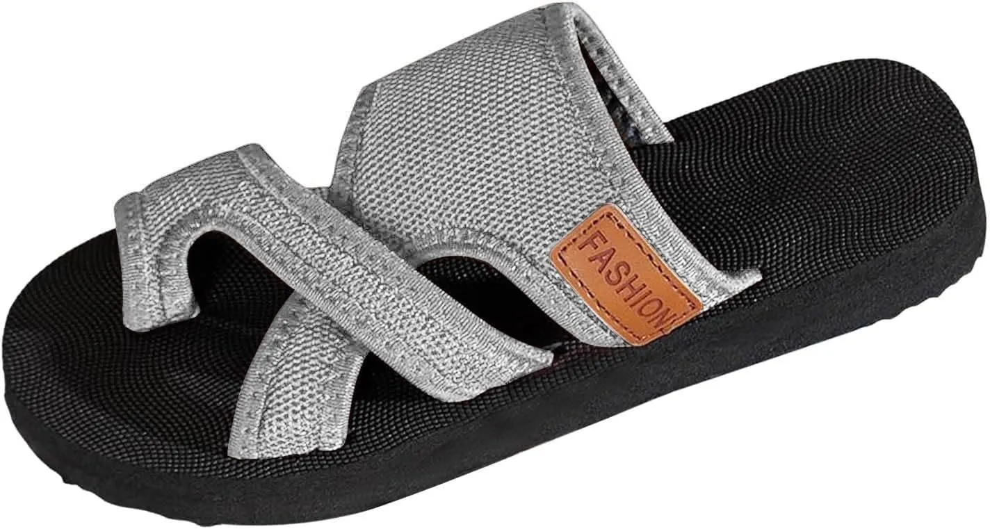 Summer Flat Flip Flops for Women Yoga Mat Slip On Beach Walking Sandals Comfortable Thong Cushion Non Slip Sandals Fashion Vacation Shoes Indoor Outdoor