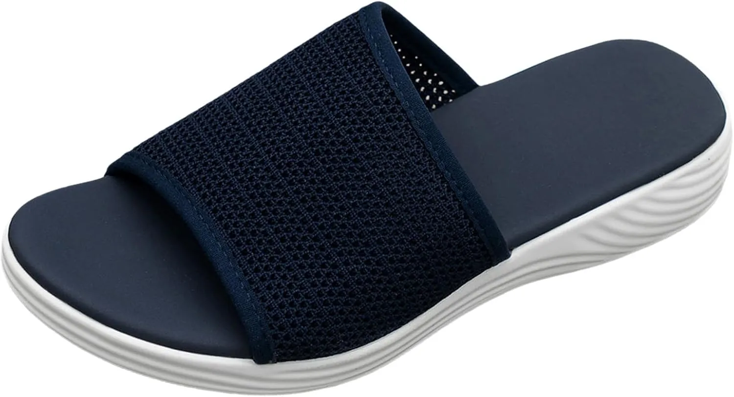 Summer Slides Sandals for Women Casual Platform Open Toe Wedge Sandal Breathable Open Toe Sandals Beach Sandals