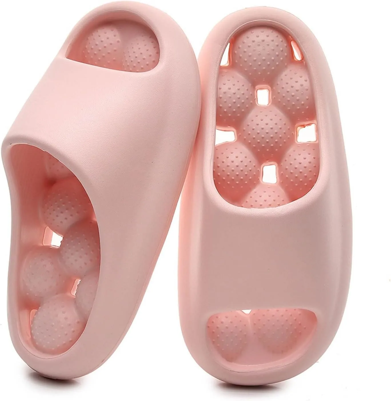 Summer Slides Sandals for Women Shower Shoes with Drainage Holes House Slippers Bathroom Slipper Womens Slides