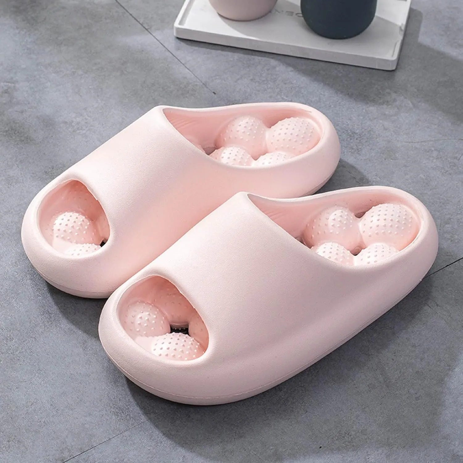 Summer Slides Sandals for Women Shower Shoes with Drainage Holes House Slippers Bathroom Slipper Womens Slides