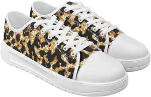 Summer Womens & Men Casual Sneakers Fashion Adult Canvas Shoes with Flag Pattern