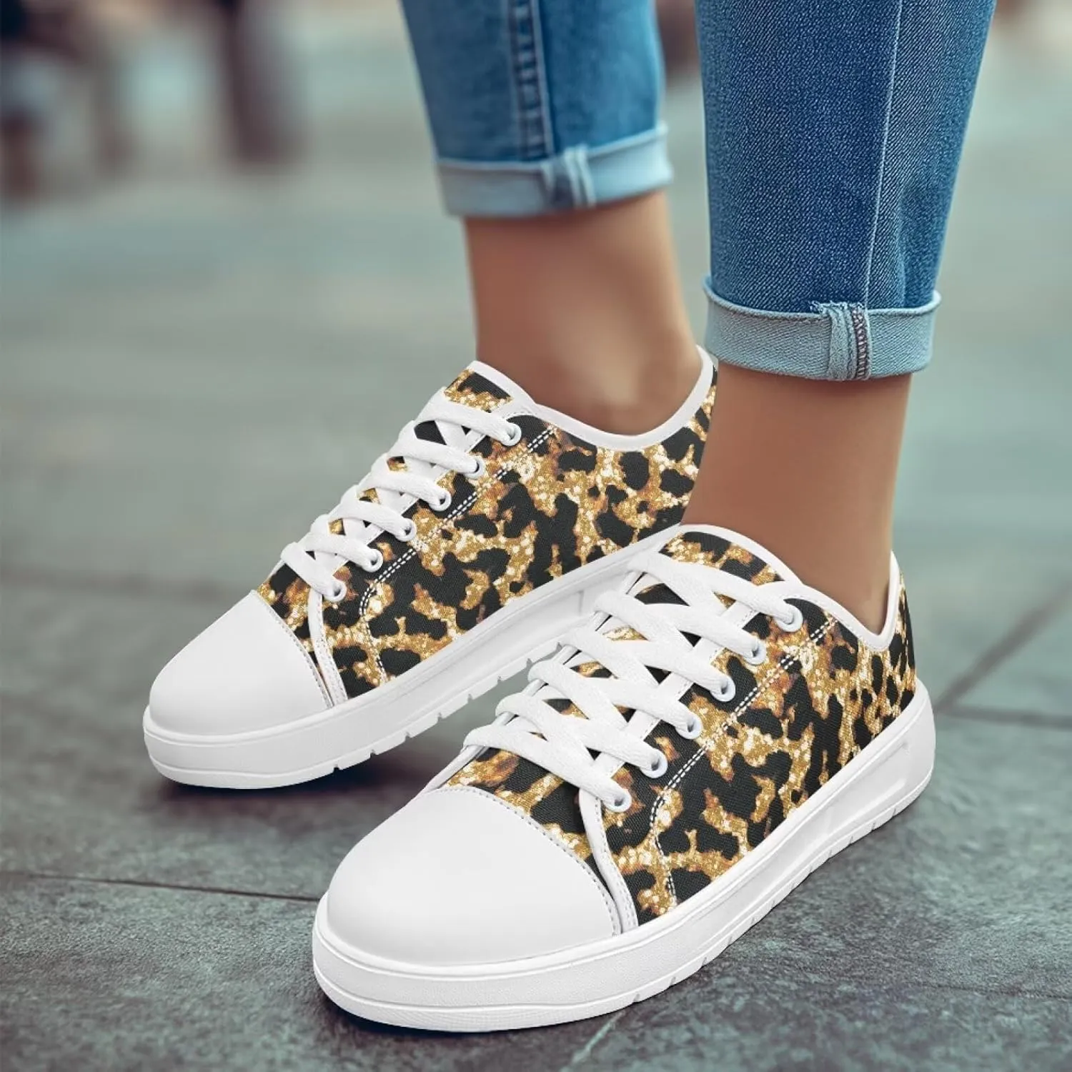 Summer Womens & Men Casual Sneakers Fashion Adult Canvas Shoes with Flag Pattern