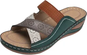 Temperament Thick Bottom Sandals for Women Comfortable Summer Platform Casual Dress Sandal Orthopedic Sandals