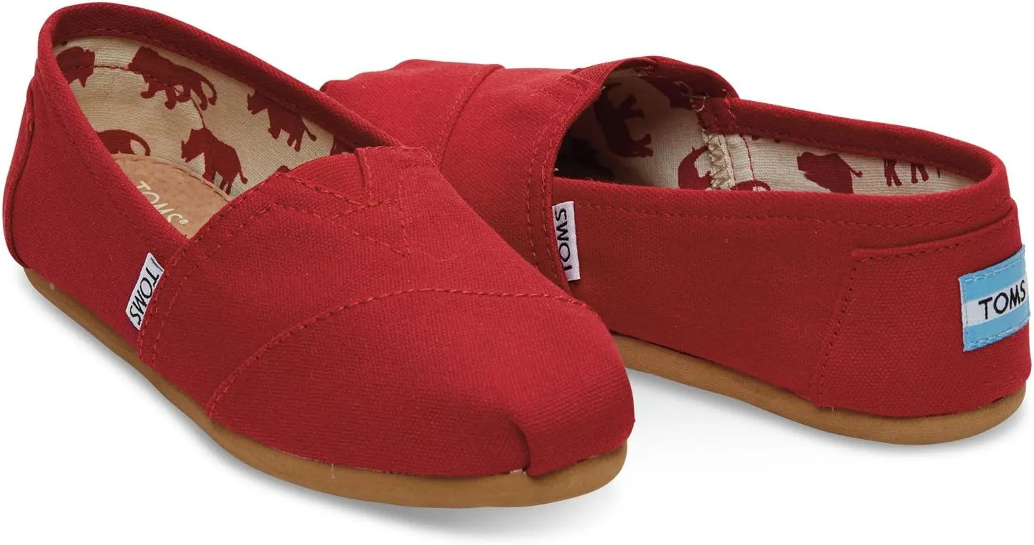TOMS Women's Black Canvas Classic Alprg 10002472 Casual Shoes