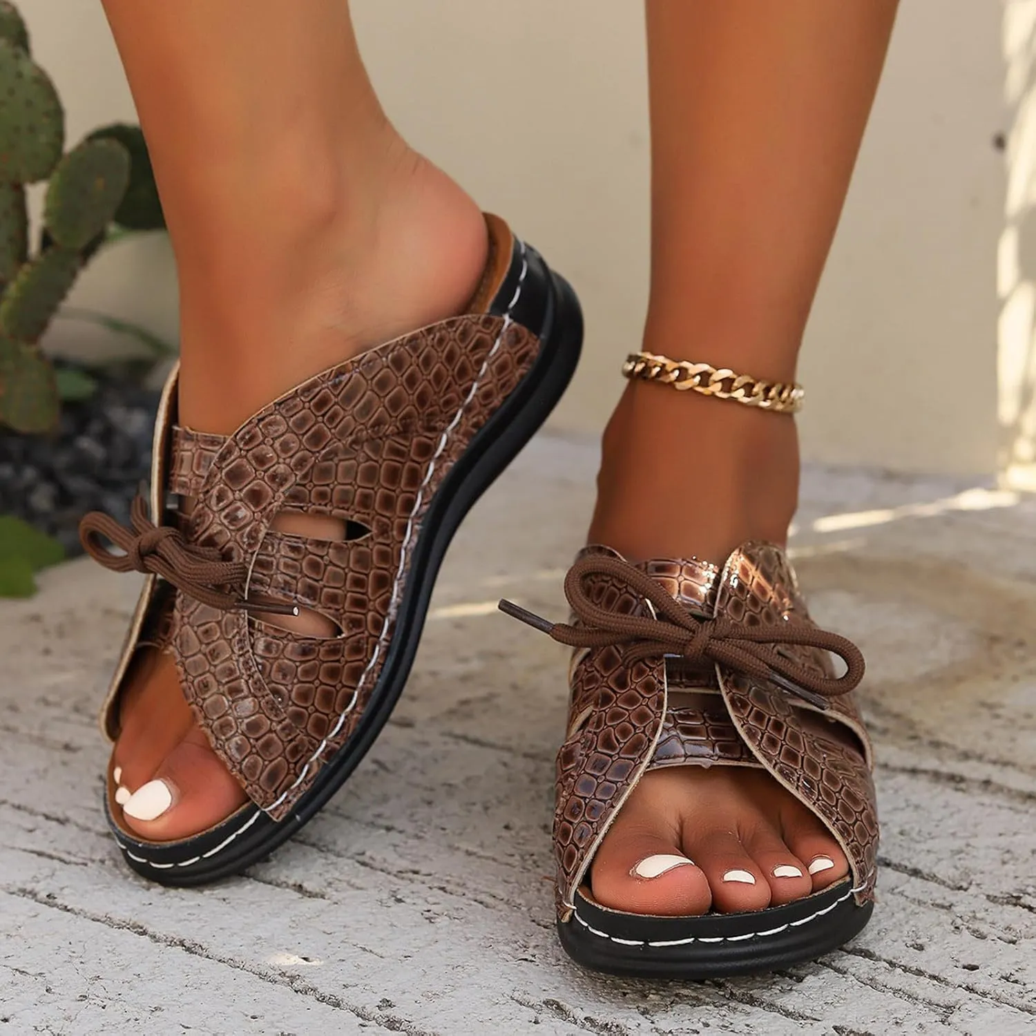 Vacation Sandals for Women Open Toe Flatform Fashion Slides Sandals Party Sandals Breathable Open Toe Sandals