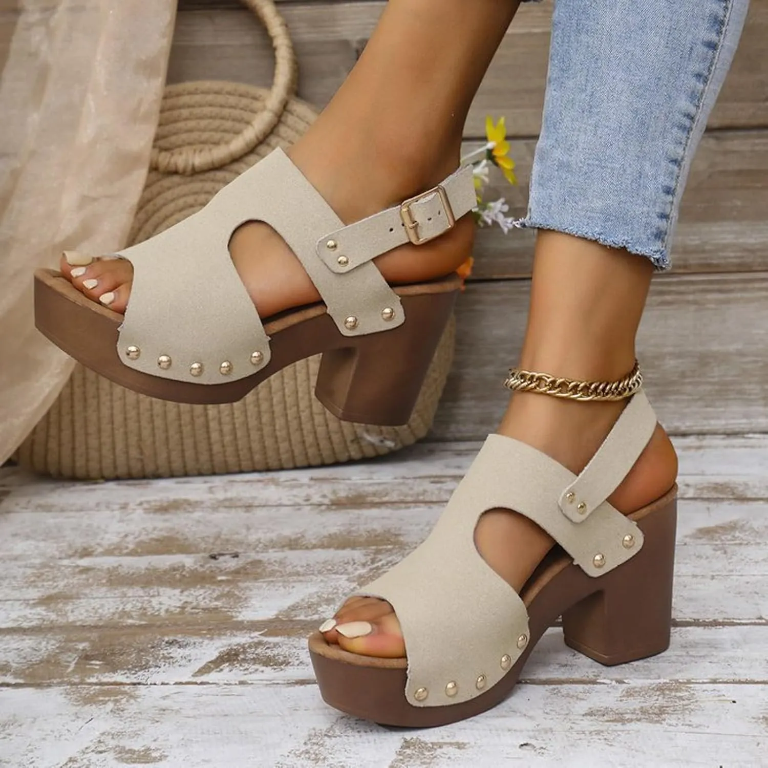 Wedges Shoes For Women Sandals With Arch Support Comfortable Sandals Women Flip for Wide Width Size 11