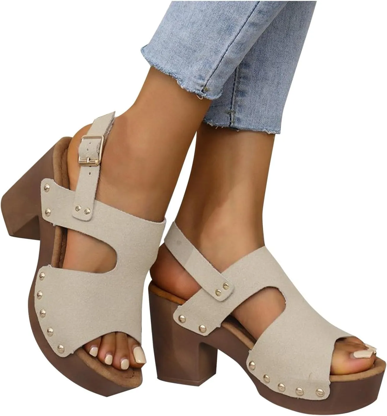 Wedges Shoes For Women Sandals With Arch Support Comfortable Sandals Women Flip for Wide Width Size 11