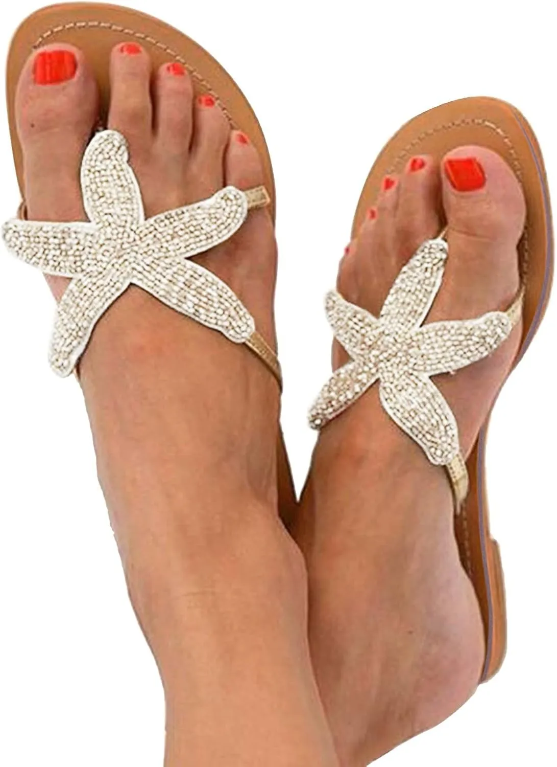 Women Flip Flops Summer Beach Thong Sandals Casual Shower Slippers for Women Flip Flops for Womens with Arch Support