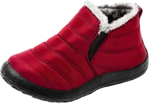 Women Winter Boots Wide Width Adults Short Snow Boots Womens Snow Boots Winter Fur Lined Ankle Boot Easy On Snow Boot Women Mens Casual Shoes Snow Booties Men