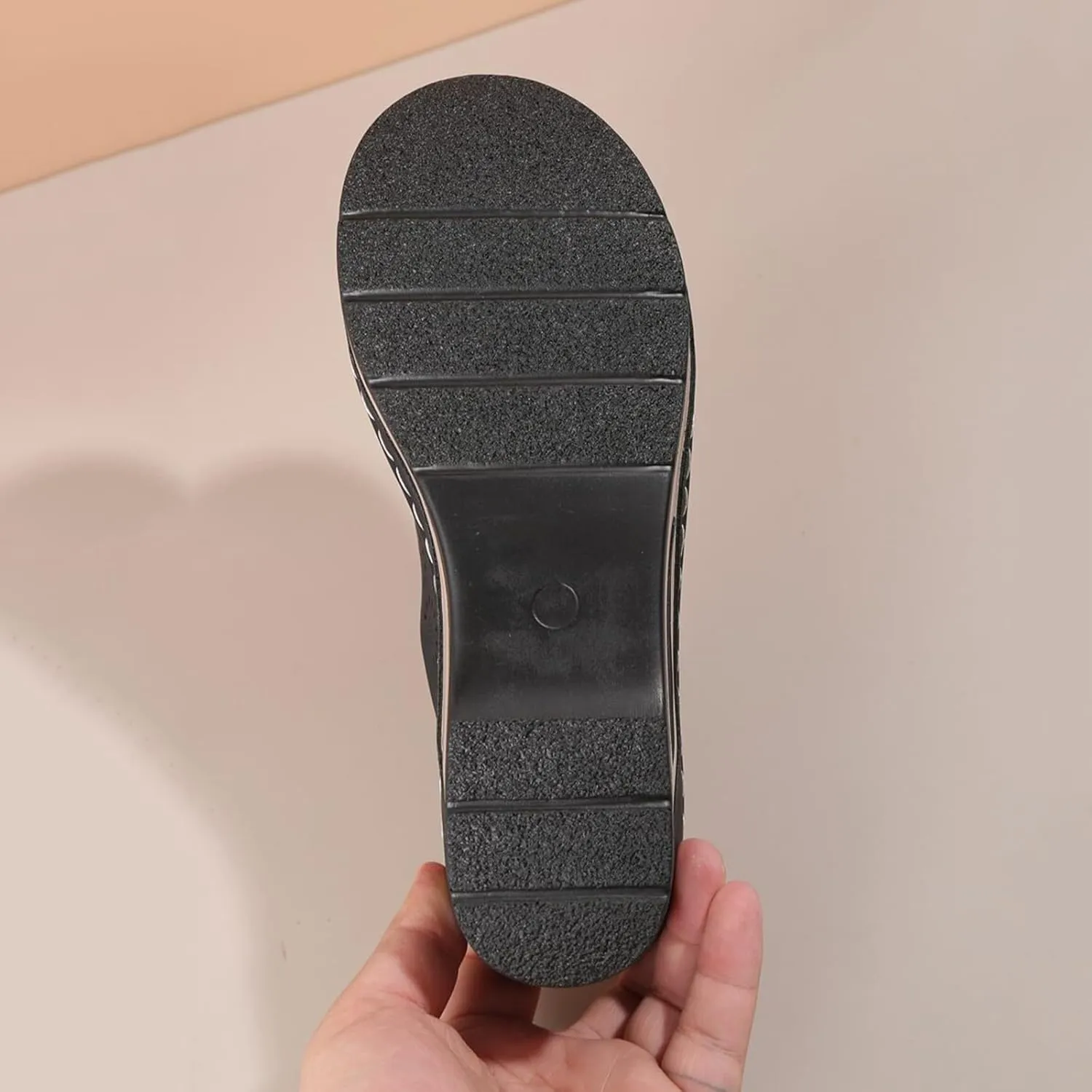 Women's Breathable Open Toe Slide Sandal Low Wedges Platform Sandals Comfortable Sandals Temperament Sandals