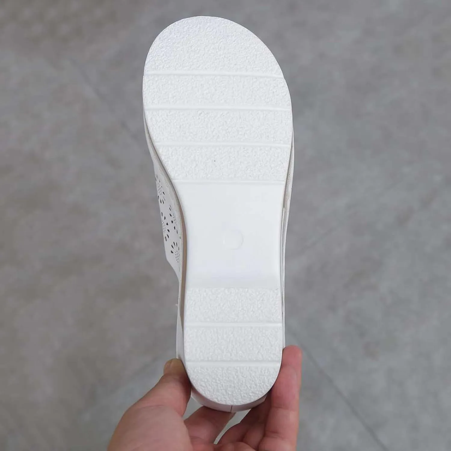 Women's Breathable Open Toe Slide Sandal Low Wedges Platform Sandals Comfortable Sandals Temperament Sandals