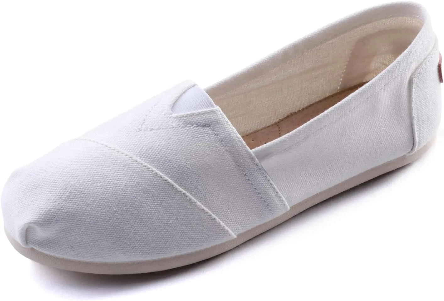 Women's Canvas Shoes Slip-on Ballet Flats Classic Casual Sneakers Daily Loafers