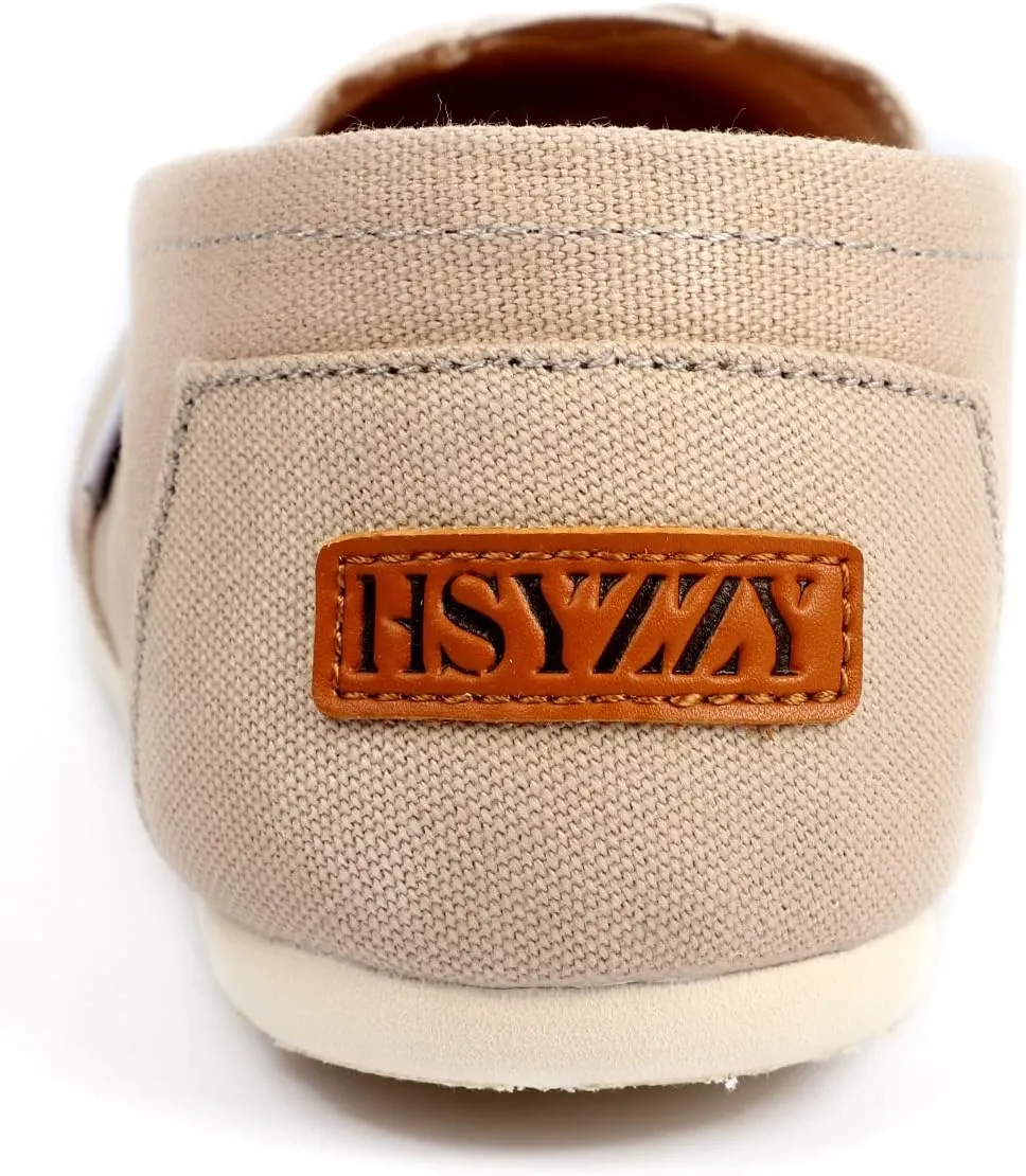 Women's Canvas Shoes Slip-on Ballet Flats Classic Casual Sneakers Daily Loafers