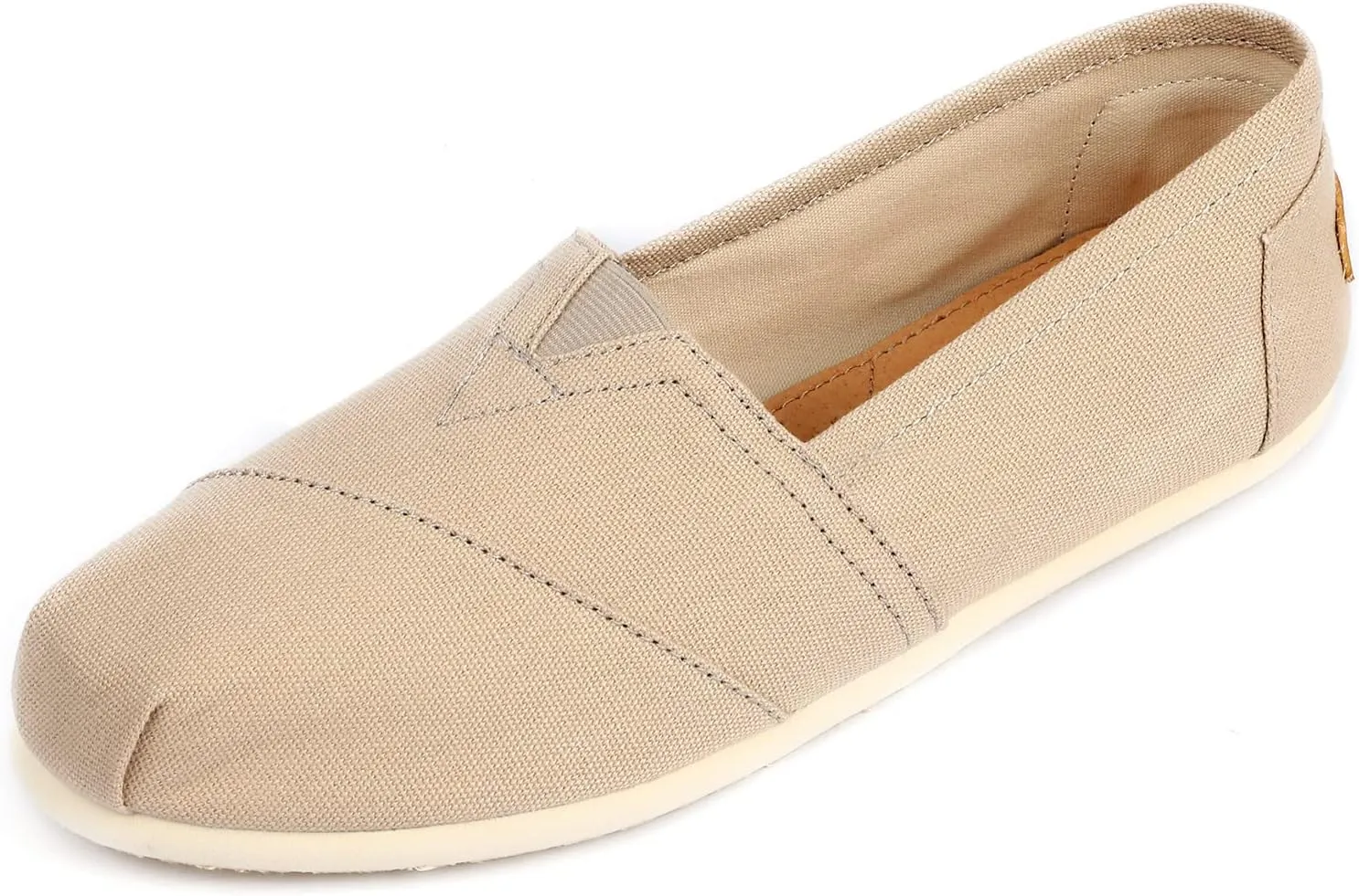 Women's Canvas Shoes Slip-on Ballet Flats Classic Casual Sneakers Daily Loafers