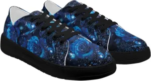 Women's Casual Canvas Shoes Comfortable Low Top Walking Shoes Classic Polyester Upper Arch Support Canvas Sneakers