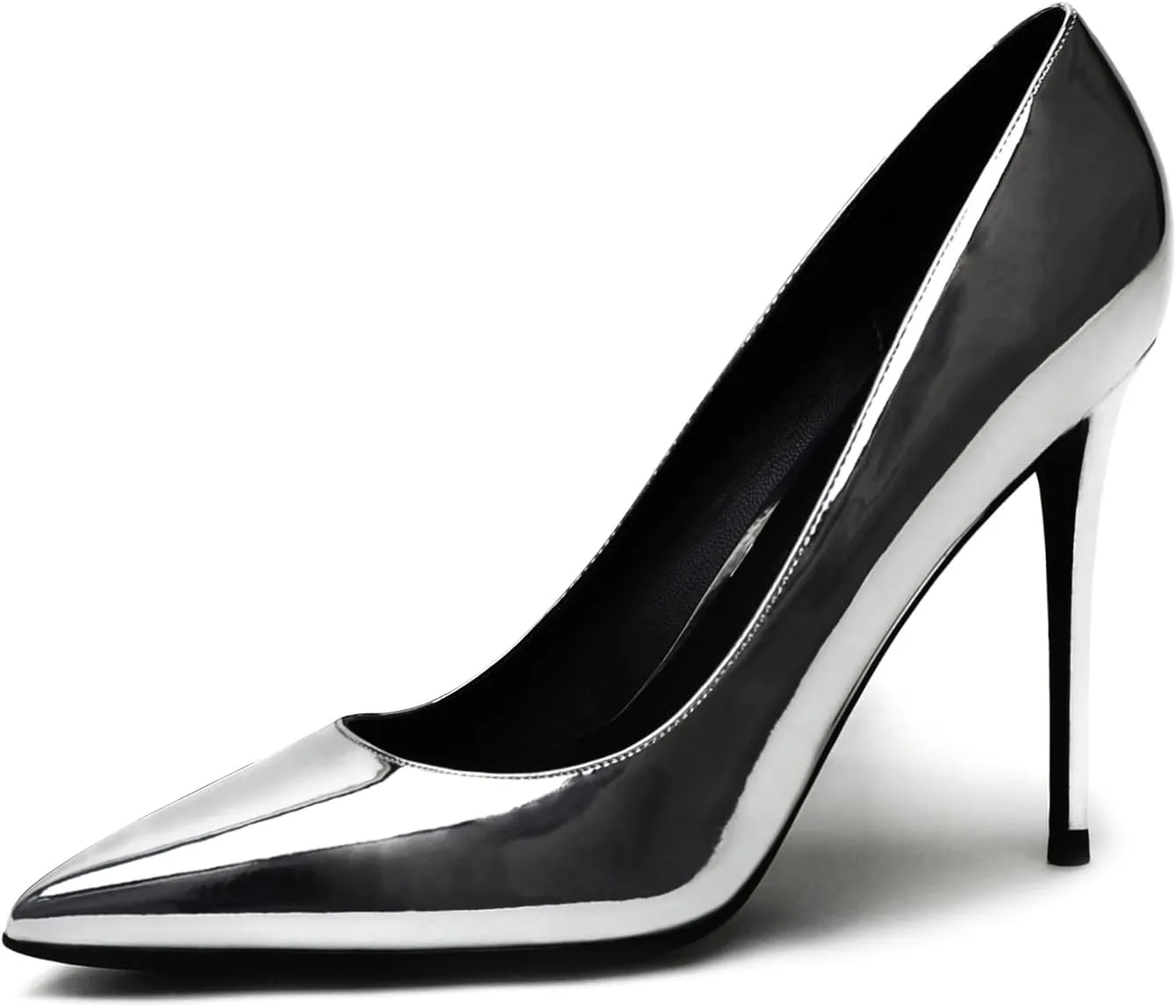 Women's Classic Pointed Toe Elegant Slip on Stieletto Dress Pumps Shoes