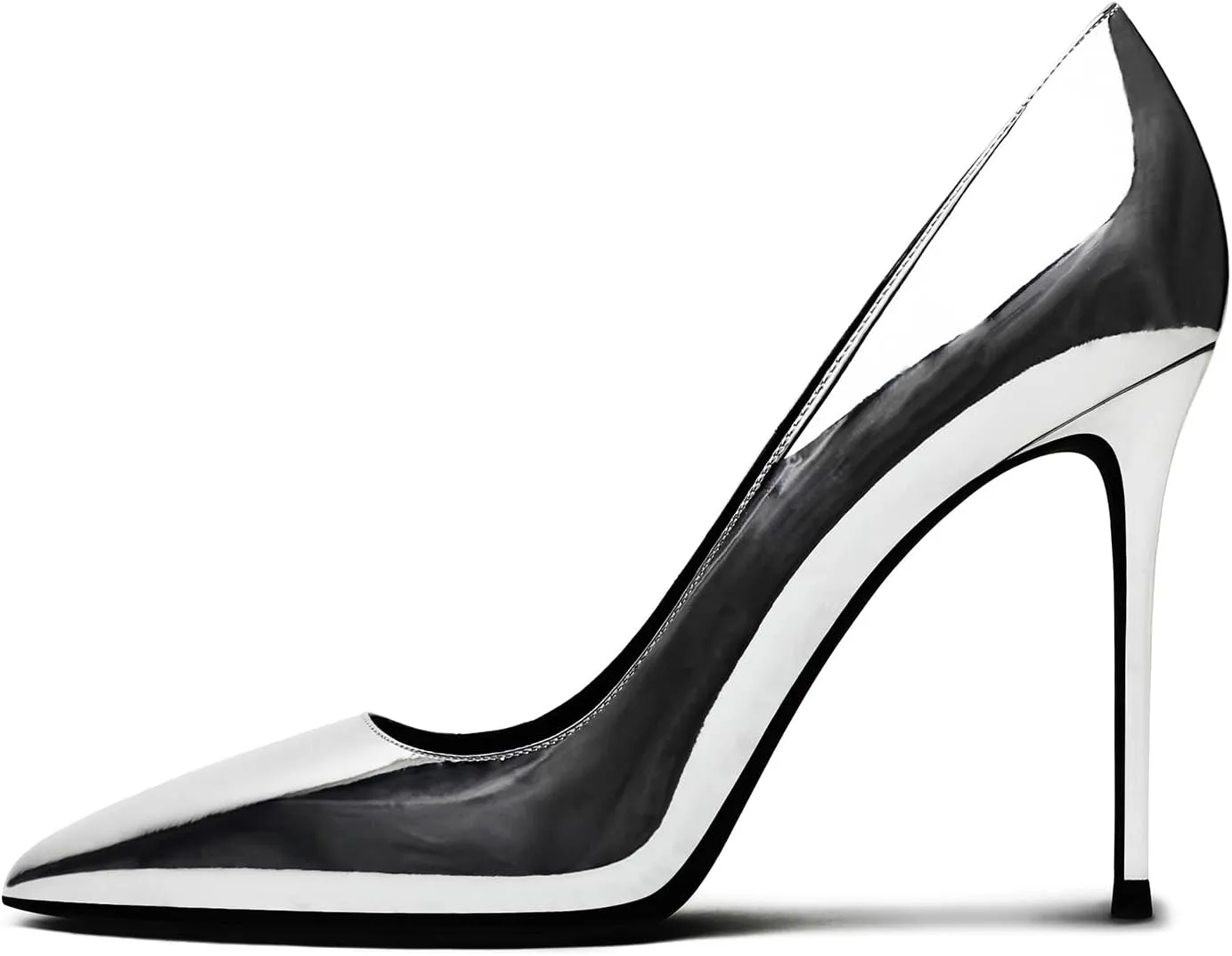 Women's Classic Pointed Toe Elegant Slip on Stieletto Dress Pumps Shoes