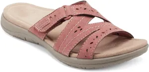 Womens Fashion Orthotic Slides Ladies Lightweight Slip Resistant Everyday Sandal Plantar Fasciitis Arch Support Comfortable Flats