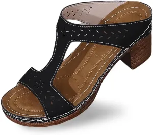 Women's Fashion Slippers Comfortable Open Toe Wedges Casual Outdoor and Beach Wear Perfect Summer Season Womens Zx2